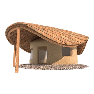 eco house 3D model