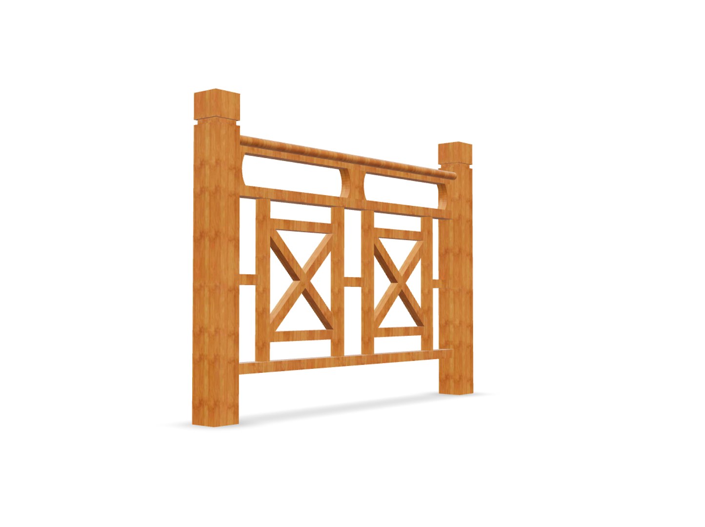 3D Model 10 Wooden Railings 3D Models SKP FBX OBJ STL 3D Model ...