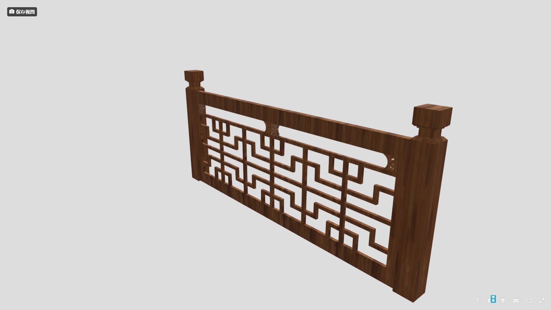 3D Model 10 Wooden Railings 3D Models SKP FBX OBJ STL 3D Model ...