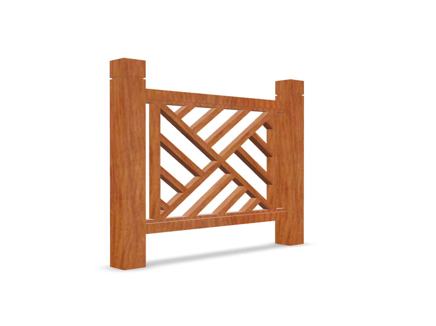 3D Model 10 Wooden Railings 3D Models SKP FBX OBJ STL 3D Model ...