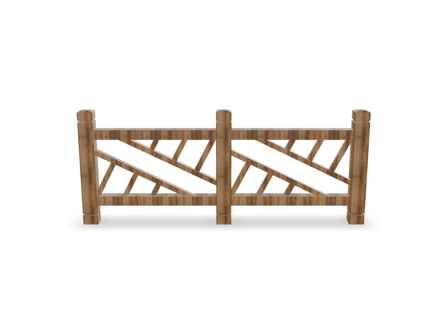 3D Model 10 Wooden Railings 3D Models SKP FBX OBJ STL 3D Model ...
