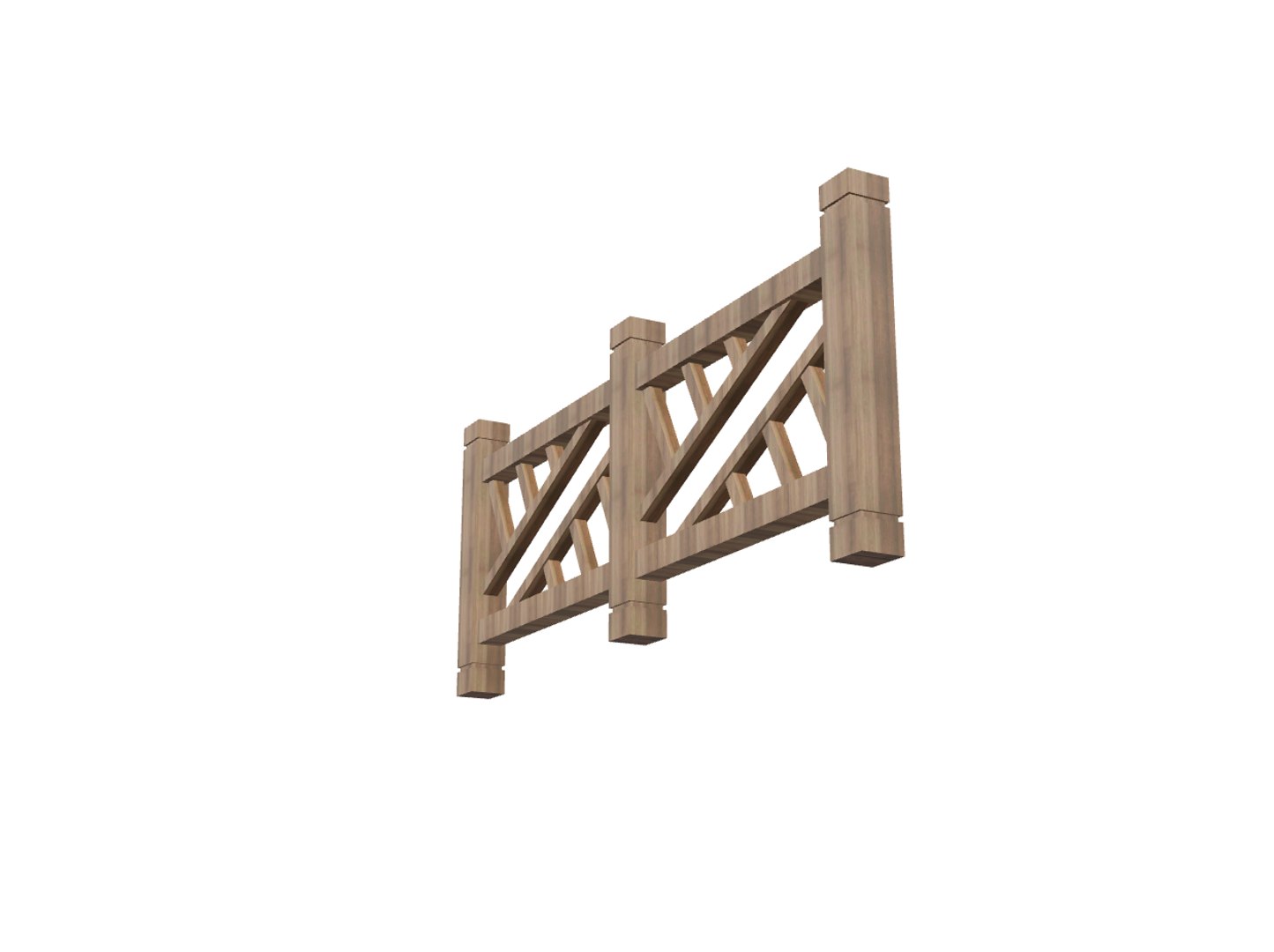 3D Model 10 Wooden Railings 3D Models SKP FBX OBJ STL 3D Model ...