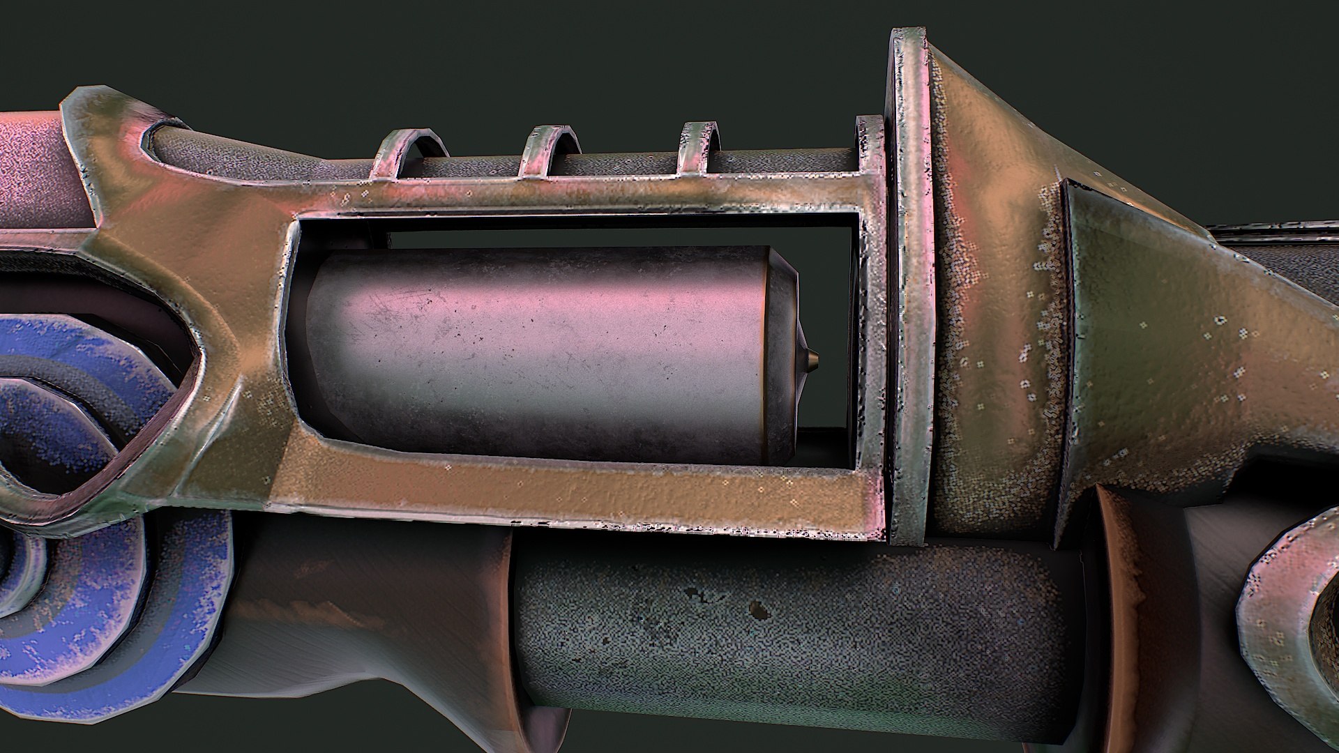 3D Fantasy Rifle 1 3D Model - TurboSquid 2115539
