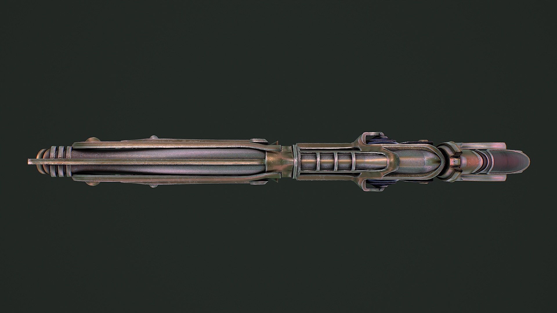 3D Fantasy Rifle 1 3D Model - TurboSquid 2115539