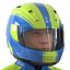 3d motorcycle rider generic