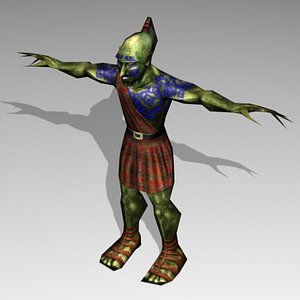 goblin fantasy 3d model