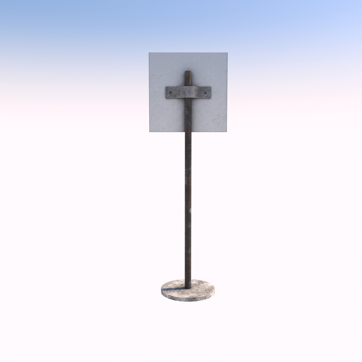modelo 3d Señal de carretera rusa Low Poly gratis - TurboSquid 1490370