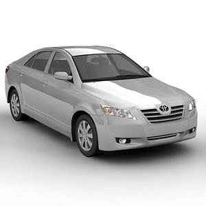 3dsmax toyota camry