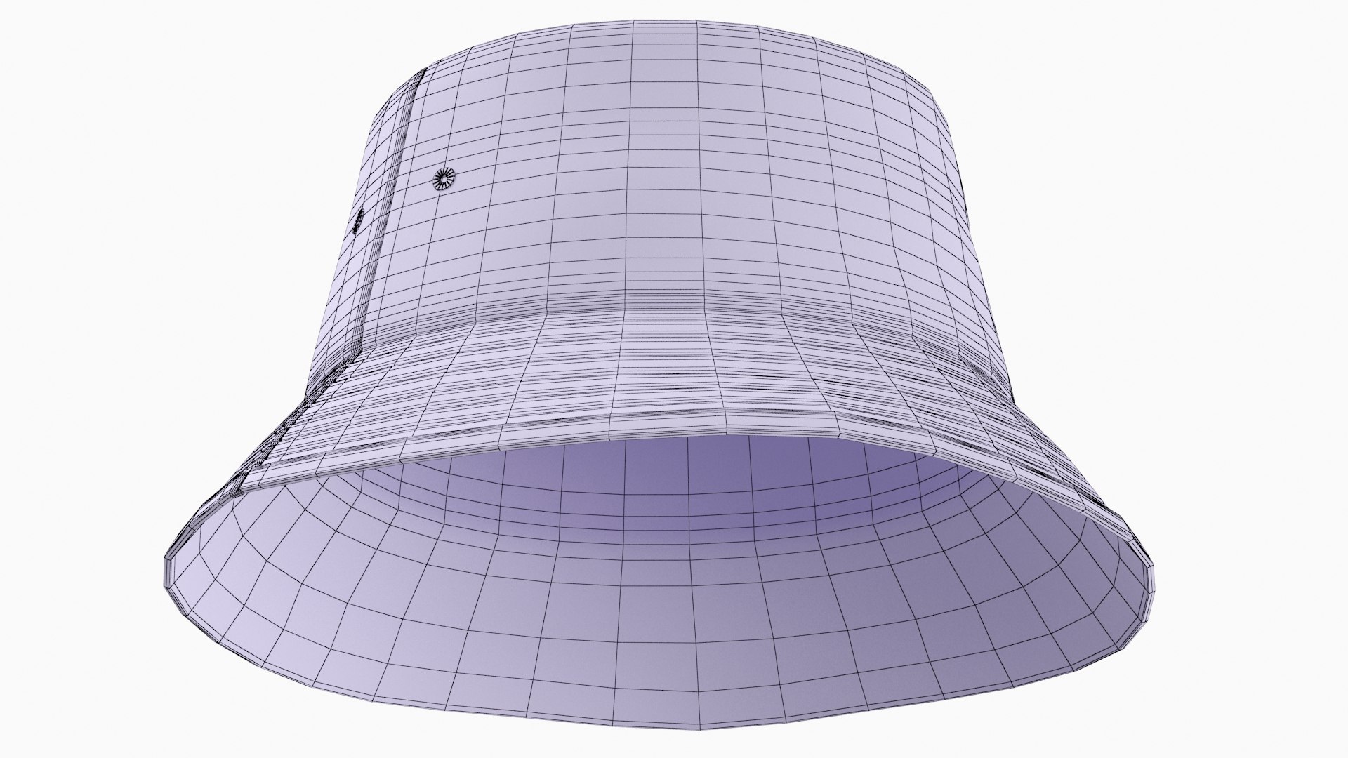White Bucket Hat 3D Model - TurboSquid 2306137