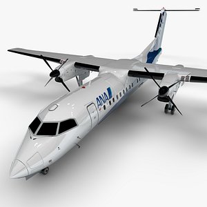 ANA WINGS Bombardier De Havilland Canada DHC-8 Q300 Dash 8 L1681 model