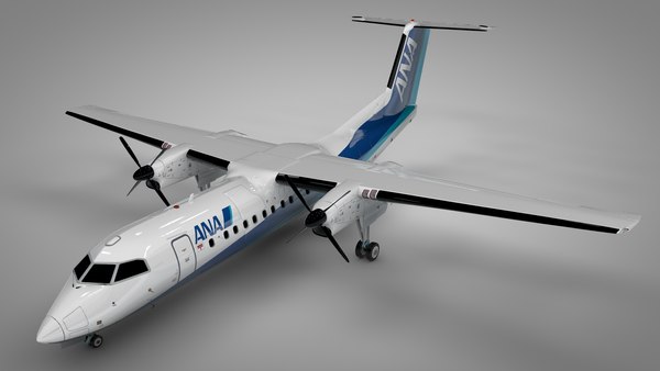 ANA WINGS ボンバルディア デ ハビランド カナダ DHC-8 Q300