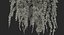 3D ivy hanging greenery bushes model