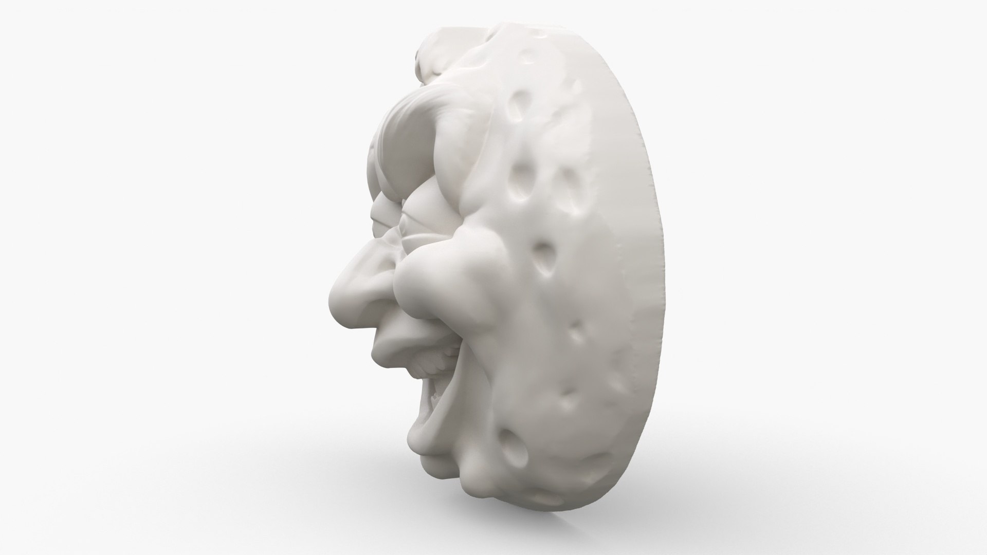 3D Moon Face 5 - TurboSquid 2216817