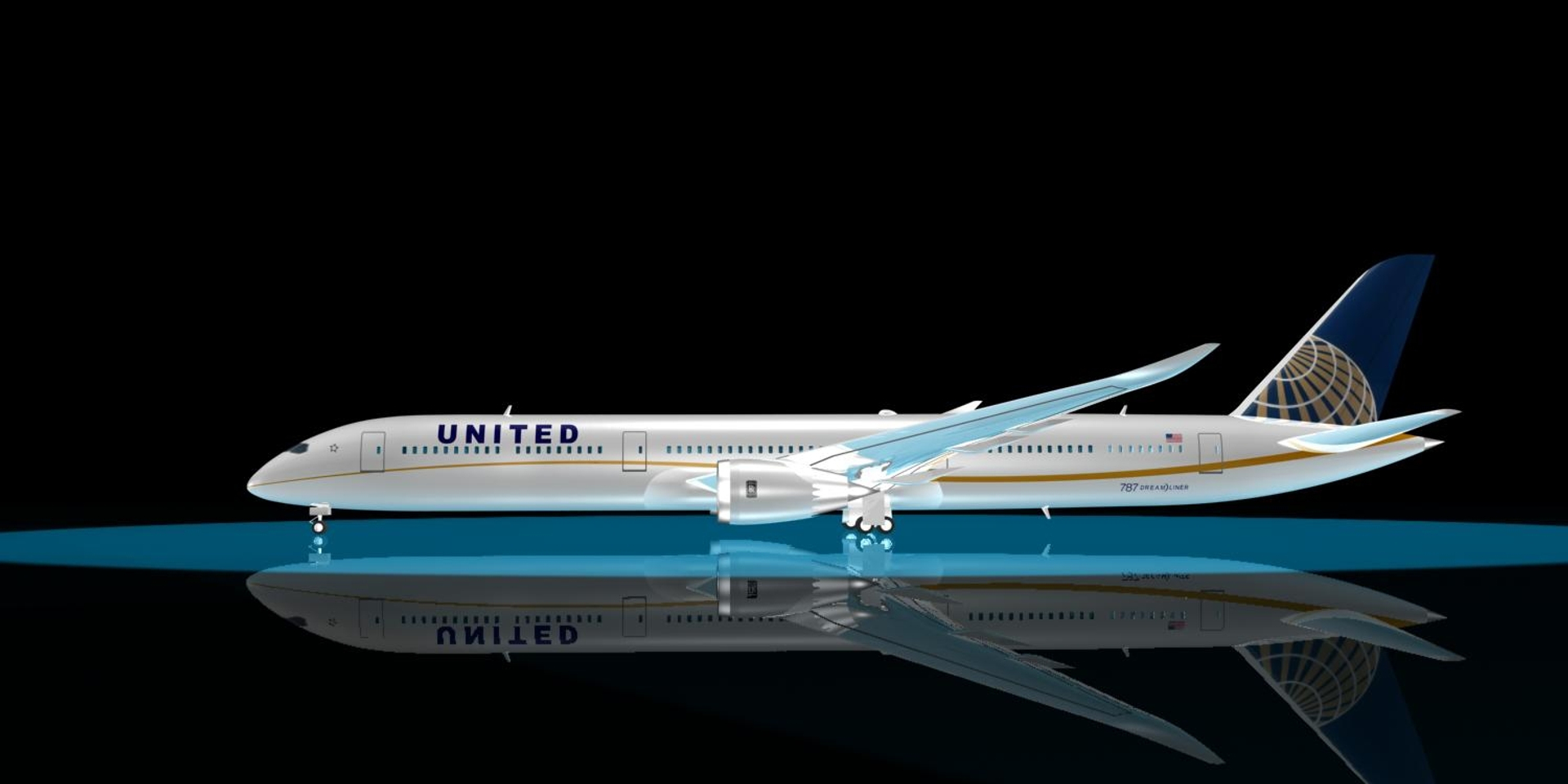United Airlines 787-10 U Max