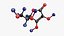 vitamin c-molecular 3D model