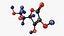 vitamin c-molecular 3D model