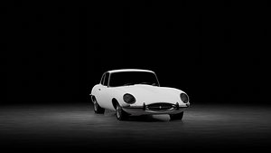 Jaguar E-type S1 1961 3D model