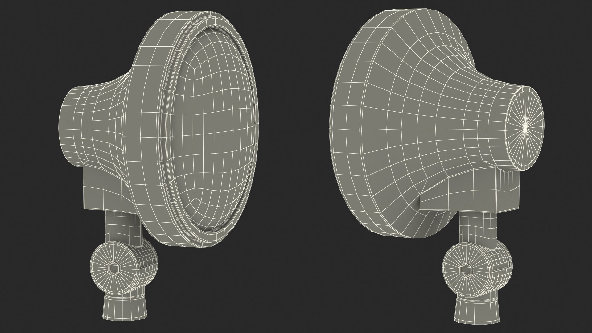 Halogen light 3D model - TurboSquid 1685608