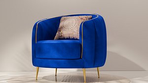 Round Sofa 3D