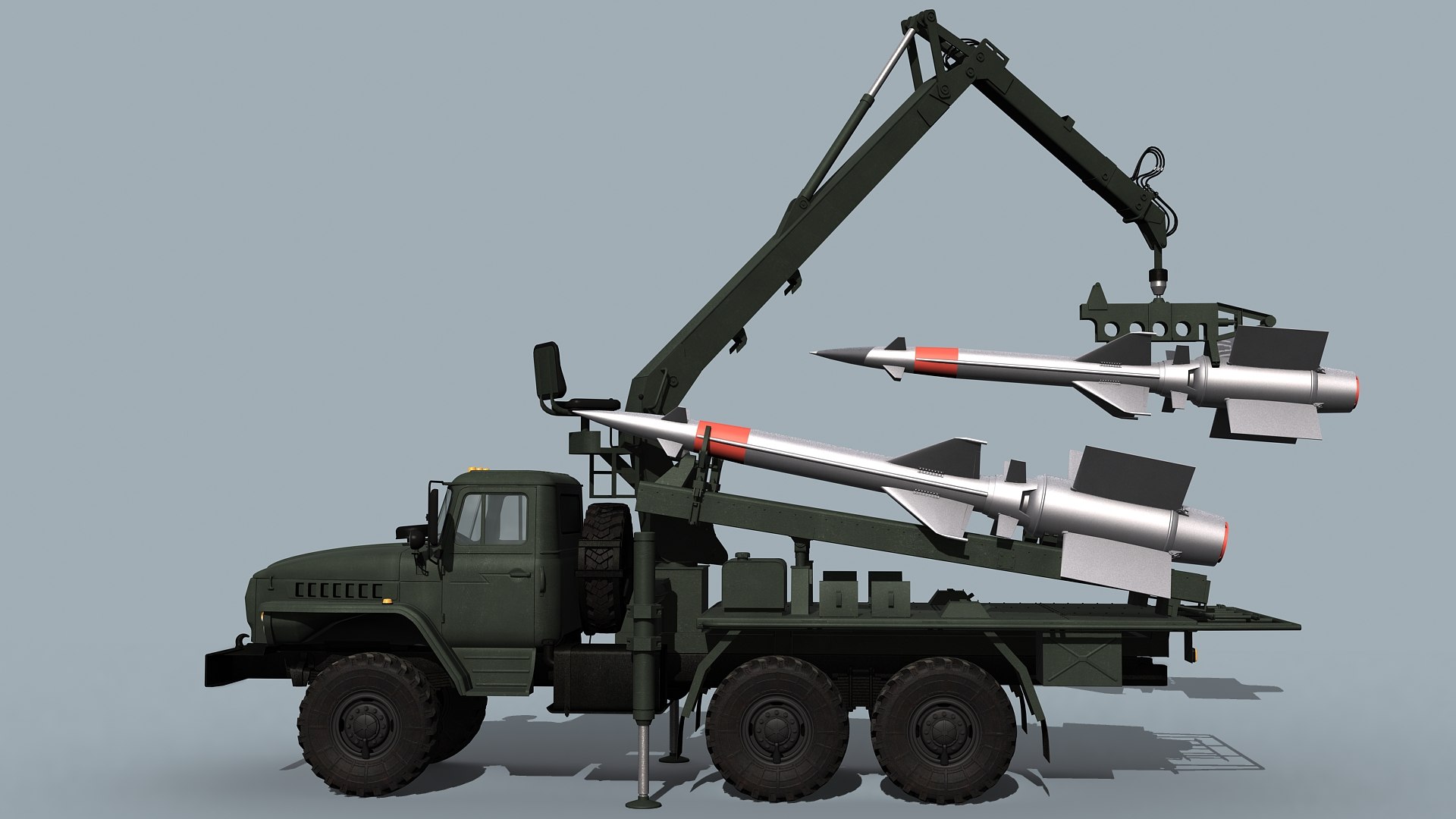 Pechora-2M Transloader 3D Model - TurboSquid 1921308