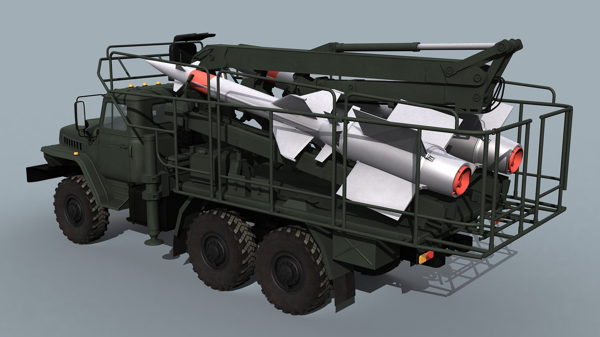 Pechora-2M Transloader 3D Model - TurboSquid 1921308