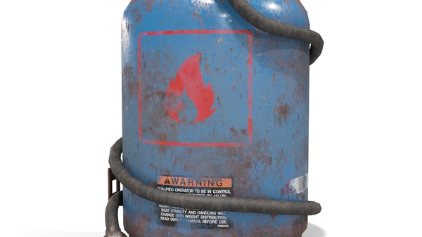 3D Welding Torch Gas Cylinder model - TurboSquid 1742987