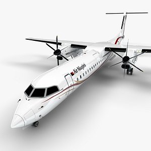 3D model Air Niugini Bombardier DHC-8 Q400 Dash 8 L1554