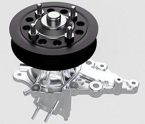 water pump 2jz 3D model