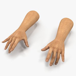 Wooden Hand for Drawing Fist Pose 3D Model $29 - .3ds .blend .c4d