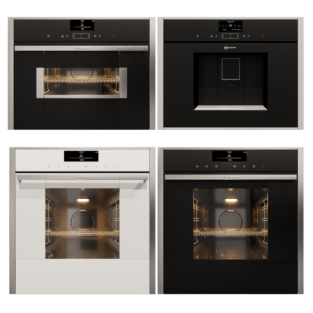 3D Neff Appliances TurboSquid 1821538