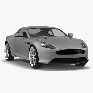 Aston Martin DB9 2014 3D Model