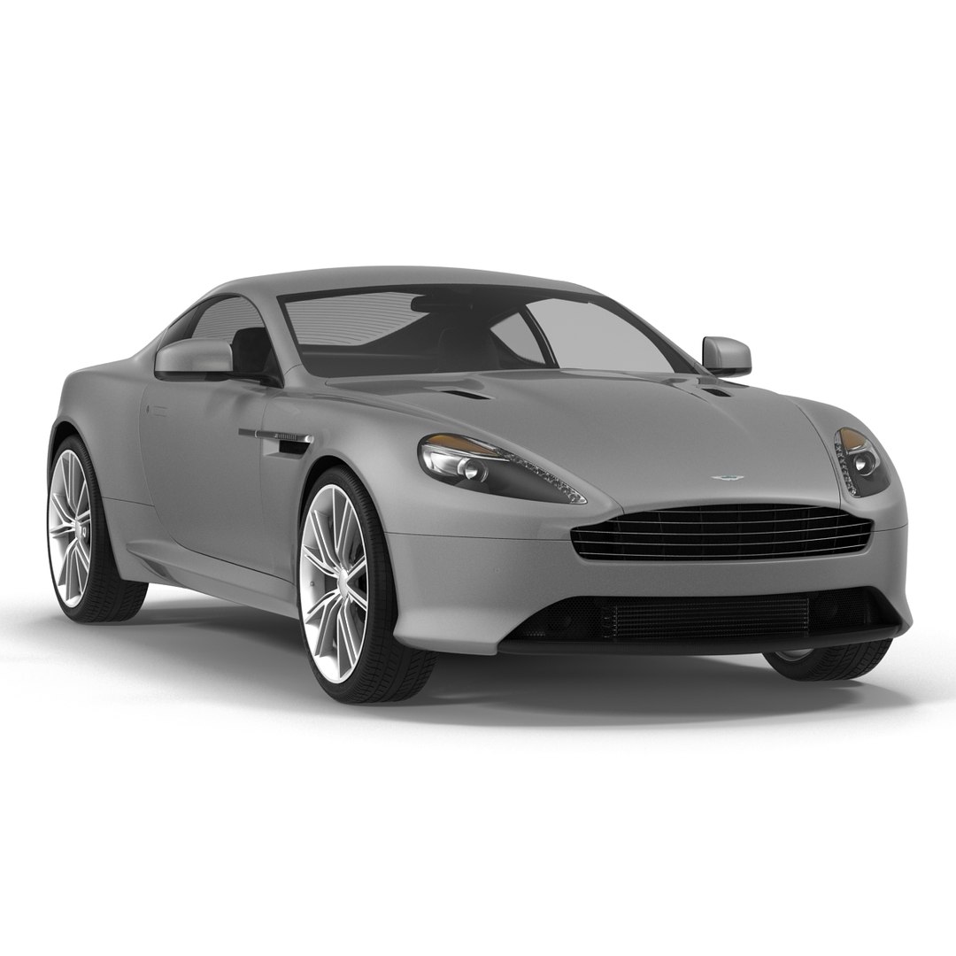 Aston Martin DB9 2014 3D Model preview