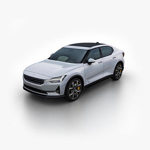 Polestar 2 2021 3D model
