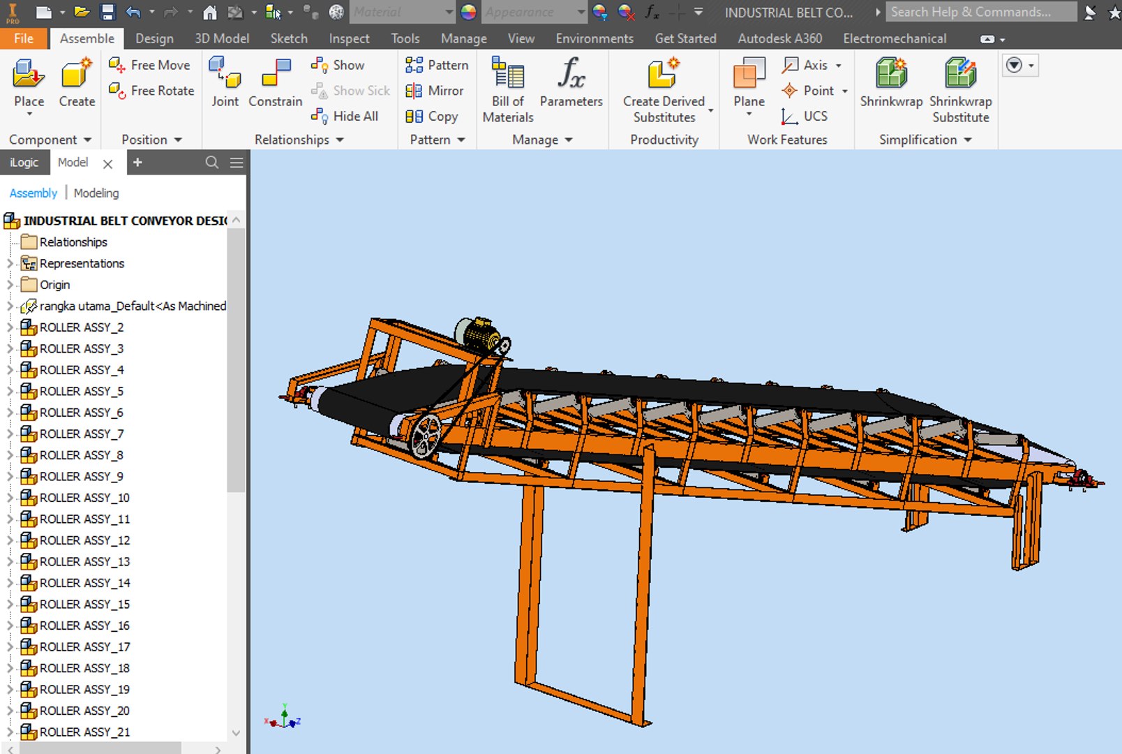 3D conveyor belt industrial model https://p.turbosquid.com/ts-thumb/Ez/rpdpGH/MGHVispX/screenshot21/png/1571425707/1920x1080/fit_q87/7d19c9d20891e48c194a878e6bc3b421f0d1a97d/screenshot21.jpg