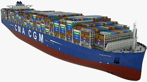 Container Ship CMA Remini