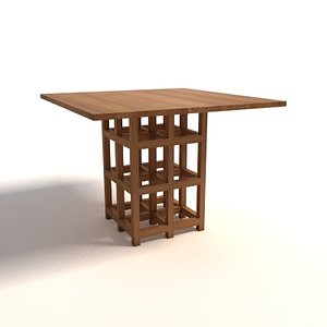 Charles Rennie Mackintosh DS2 Table