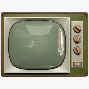 old tv 3D
