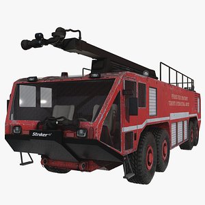 3D oshkosh striker 4500 model