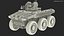 Robot militaire intelligent équipé pour Cinema 4D
