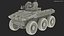 Robot militaire intelligent équipé pour Cinema 4D