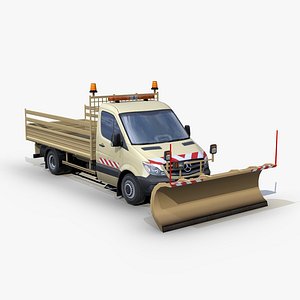 Mercedes Sprinter Dump Truck SP 2016 3D