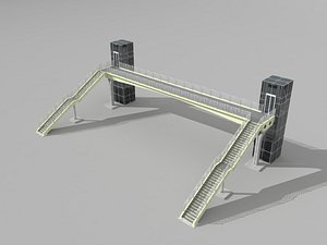 3D model overpass pass
