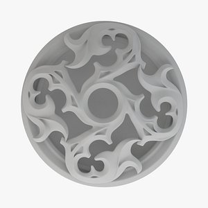 3D Gothic Ornament 090