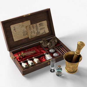 alchemist box 3D model