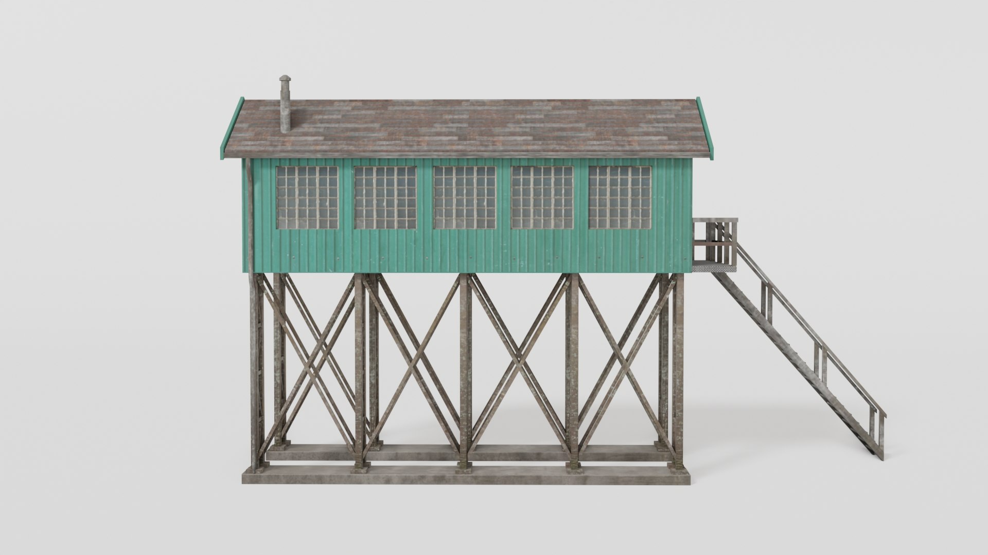 Green old gantry control tower 3D model https://p.turbosquid.com/ts-thumb/F0/J24R5p/Ak/ganto2/jpg/1691414273/1920x1080/fit_q87/6e40124ed280677857084ad8817e7862033bcb92/ganto2.jpg