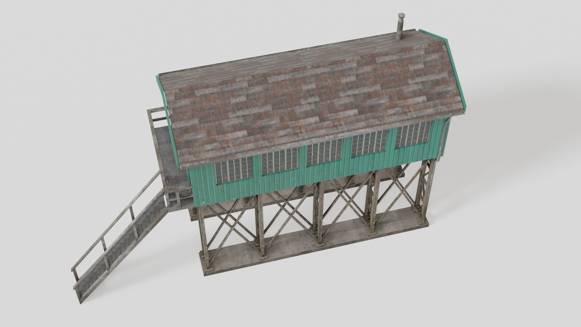 Green old gantry control tower 3D model https://p.turbosquid.com/ts-thumb/F0/J24R5p/UF/ganto5/jpg/1691414271/1920x1080/fit_q87/781fda5ab35de4b91668f93815a7b85a628cd690/ganto5.jpg