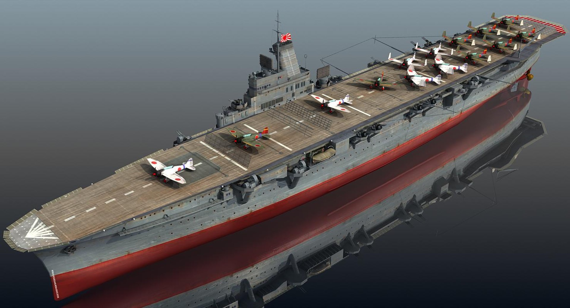 Japanese Taiho 3D Model - TurboSquid 1352943