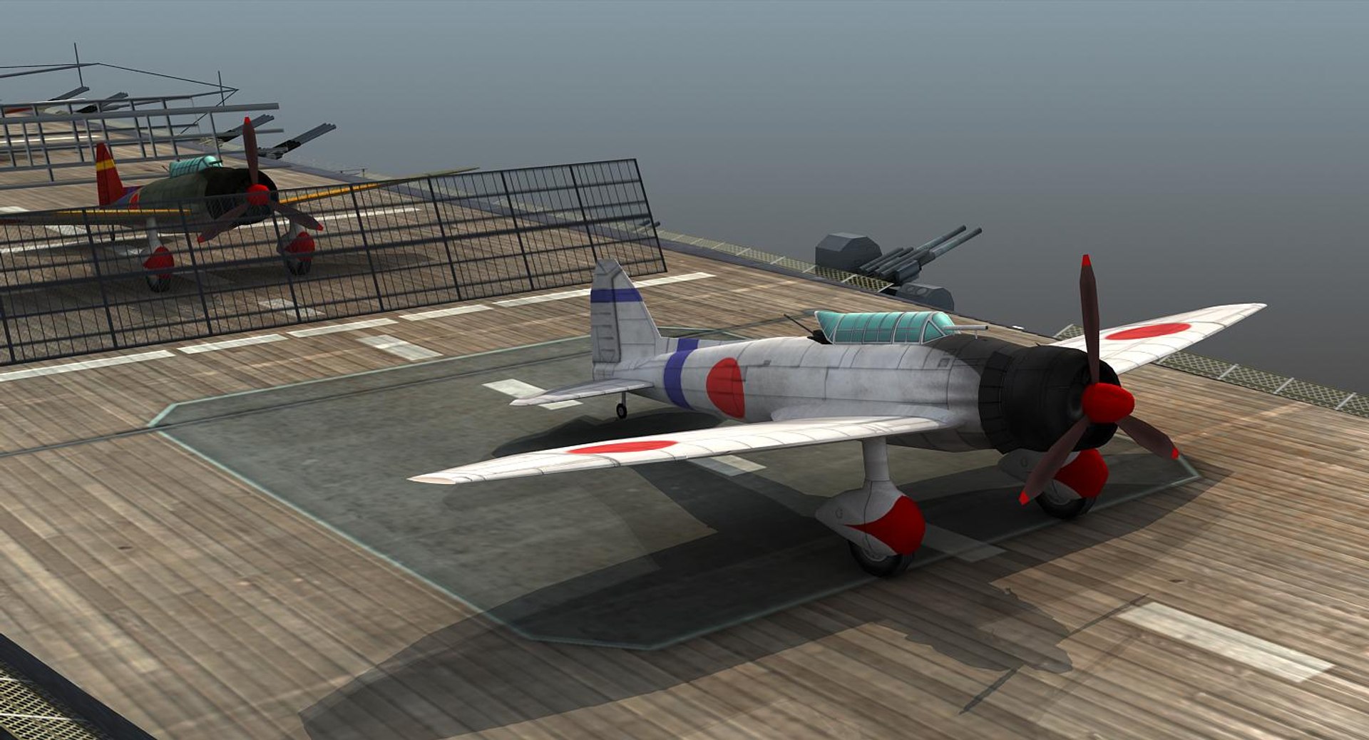 Japanese taiho 3D model - TurboSquid 1352943