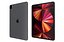 3D Apple iPad Pro 11 2021 Space Gray Low Poly