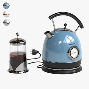 3D Electric kettle KITFORT